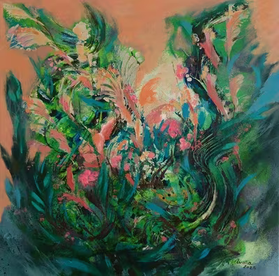 Pictura "Flori marine"