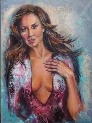 Pictura "Jocul seductiei"