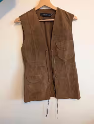 Jacheta imitatie piele Zara